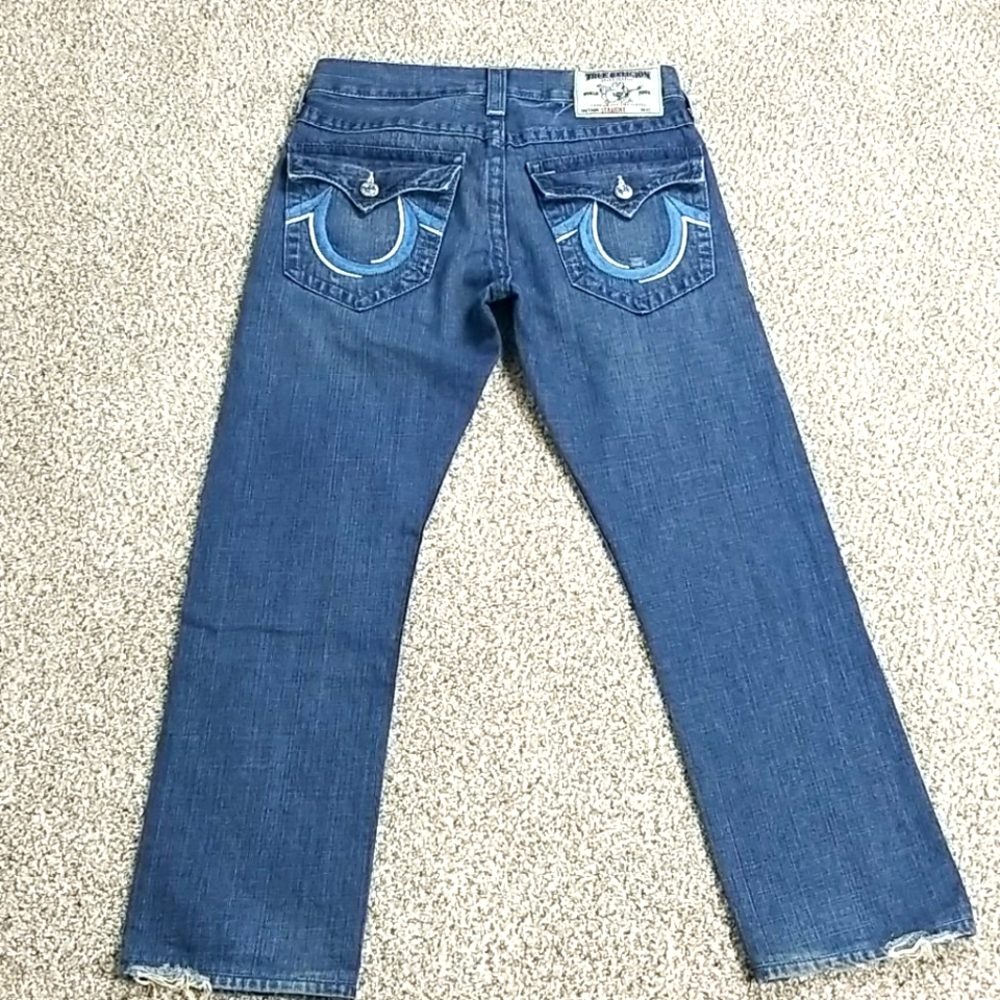 Men’s True Religion Straight Blue Jean 30x29